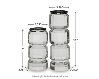 Brentley Candle Holder Set (Set of 2)