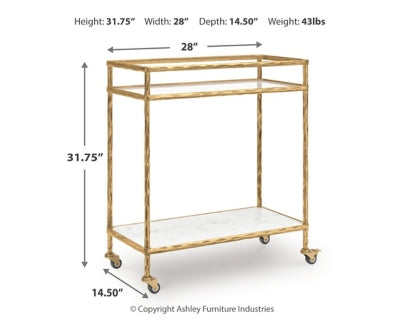 Plattfield Bar Cart