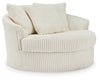 Lindyn Oversized Swivel Accent Chair