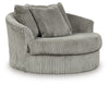 Lindyn Oversized Swivel Accent Chair