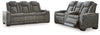 Next-Gen Durapella Power Reclining Sofa and Loveseat