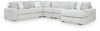 Stupendous 5-Piece Sectional with Chaise