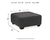 Ambee Oversized Accent Ottoman