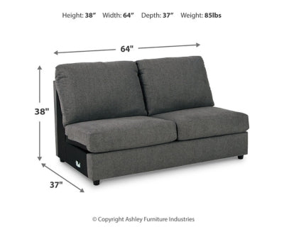 Edenfield Armless Loveseat