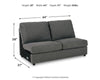 Edenfield Armless Loveseat