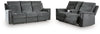 Barnsana Power Reclining Sofa and Loveseat