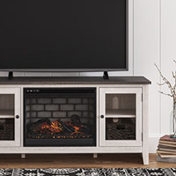 Trinell TV Stand with Electric Fireplace