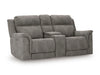 Next-Gen Durapella Power Reclining Loveseat with Console