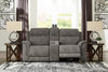 Next-Gen Durapella Power Reclining Loveseat with Console