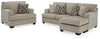 Stonemeade Sofa Chaise and Oversized Chair