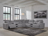 Modmax II 7-Piece Power Reclining Sectional with Audio Consoles