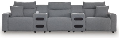 Modmax II 5-Piece Power Reclining Sectional with Audio Consoles