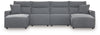 Modmax II 4-Piece Power Reclining Sectional with Chaise