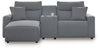 Modmax II 3-Piece Power Reclining Sectional with Chaise and Console