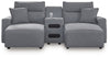 Modmax II 3-Piece Power Reclining Sectional with Chaise and Audio Console