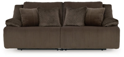 Top Tier 2-Piece Reclining Sectional Loveseat