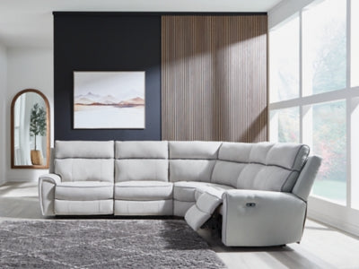 Grafton Pike 5-Piece Power Reclining Sectional
