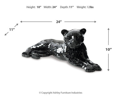 Drice Panther Sculpture