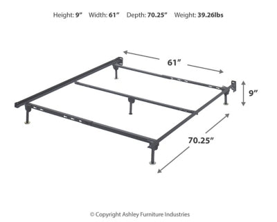 Platform Queen Bolt on Bed Frame