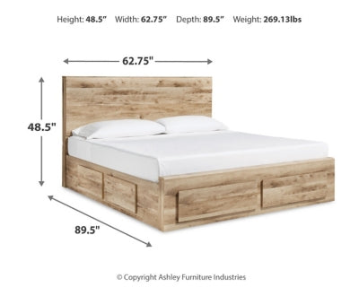 Hyanna Queen Panel Storage Bed with 1 Under Bed Storage Drawer