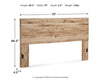 Hyanna King Panel Headboard
