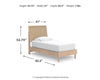 Cielden Twin Panel Bed