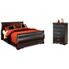Huey Vineyard Queen Sleight Bed and Chest