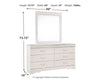 Anarasia Dresser and Mirror