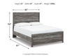 Bronyan Queen Panel Bed