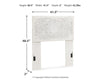Paxberry Twin Panel Headboard