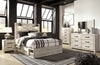 Cambeck Queen Panel Bed with Storage, Dresser, Mirror and 2 Nightstands