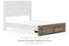 Baystorm Queen Storage Footboard