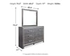 Lodanna Dresser and Mirror