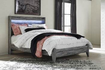 Baystorm Queen Panel Footboard with Rails