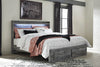 Baystorm King Panel Bed with 2 Storage Drawers