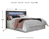 Baystorm King Panel Headboard