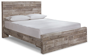 Effie Queen Storage Footboard