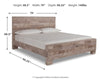 Effie King Panel Bed