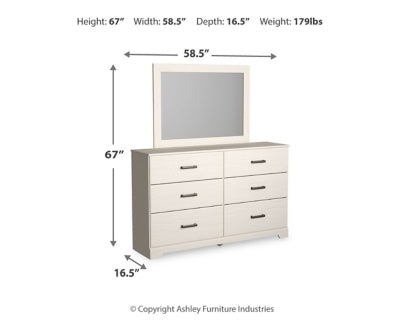 Stelsie Dresser and Mirror
