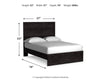 Belachime Full Panel Bed