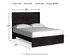 Belachime Queen Panel Bed