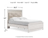 Altyra Full Upholstered Panel Headboard