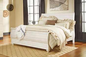 Willowton King Sleigh Headboard