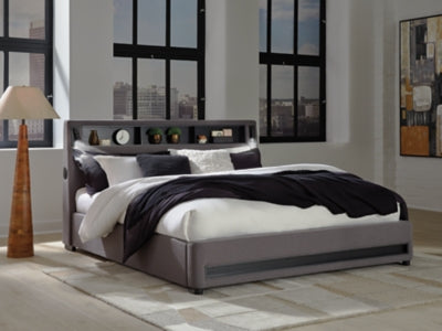 Cayberry California King Upholstered Bed