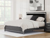 Birmonton King Upholstered Panel Platform Bed