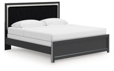 Birmonton King Upholstered Panel Bed