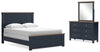 Landocken Queen Panel Bed, Dresser and Mirror