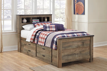 Trinell Under Bed Storage with Side Rail