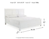 Fortman King/California King Panel Footboard
