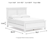 Fortman Queen/King Panel Rails